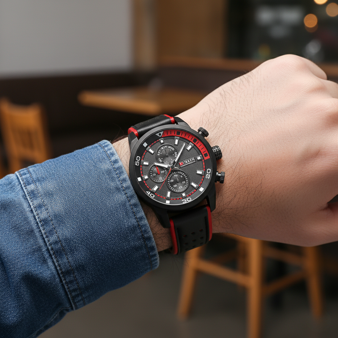 Reloj Análogo Curren  KREb110428 Hombre 8250 4