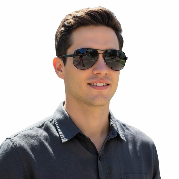 Lentes de Sol Fossil Outlook X80042 Talla 60mm 4