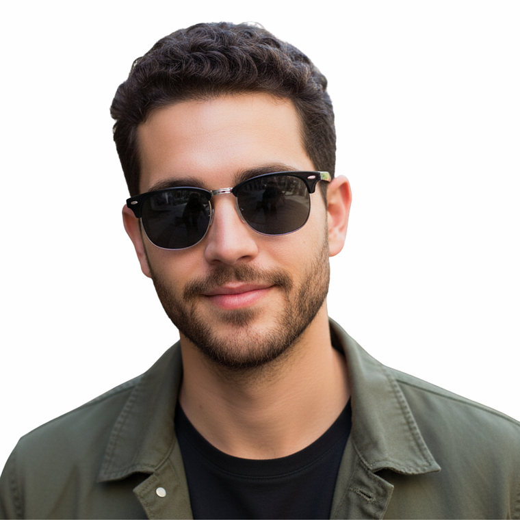 Lentes de Sol Fossil Outlook X80079 Talla 52mm 4