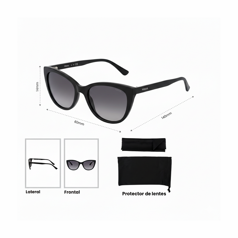 Lentes de Sol Fossil Outlook X82694 7