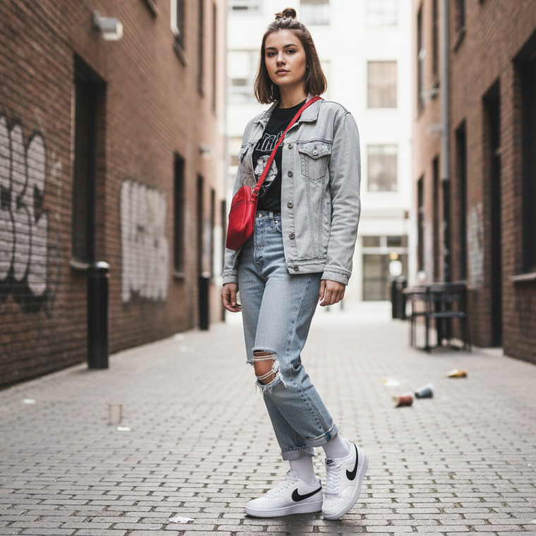 Zapatillas Nike Court Vision LO NN DH3158 101 Original Color Blanco Unisex Talla 36 4