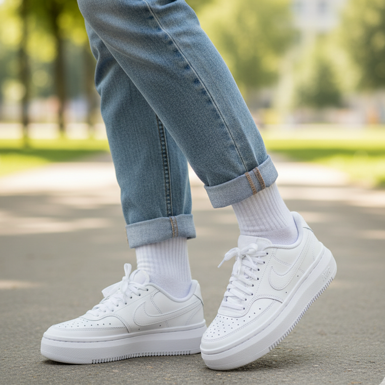 Zapatillas Nike Court Vision Alta LTR DM0113 100 5