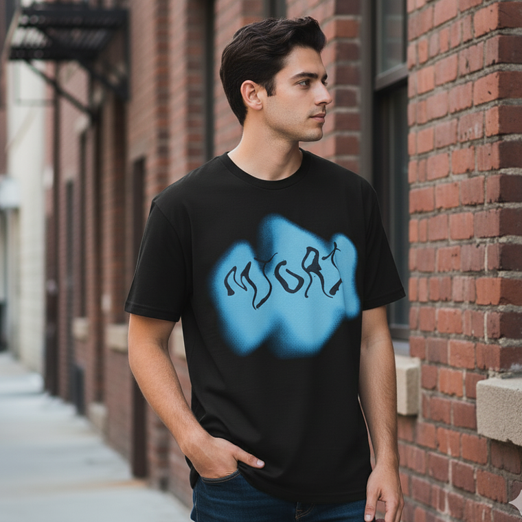 Polo con Diseño MJORI Color Negro Para Hombre Talla XL 4