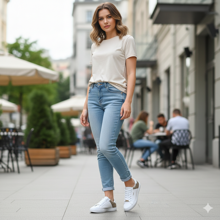 Zapatillas Tommy Hilfiger Lorio Color Blanco 4