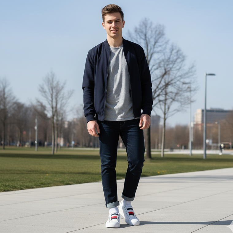 Zapatillas Tommy Hilfiger Laven Logo TM Color Blanco  4