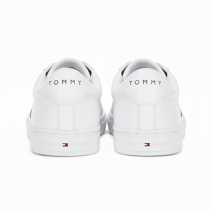 Zapatillas Tommy Hilfiger Laven Original Logo TM Color Blanco  3