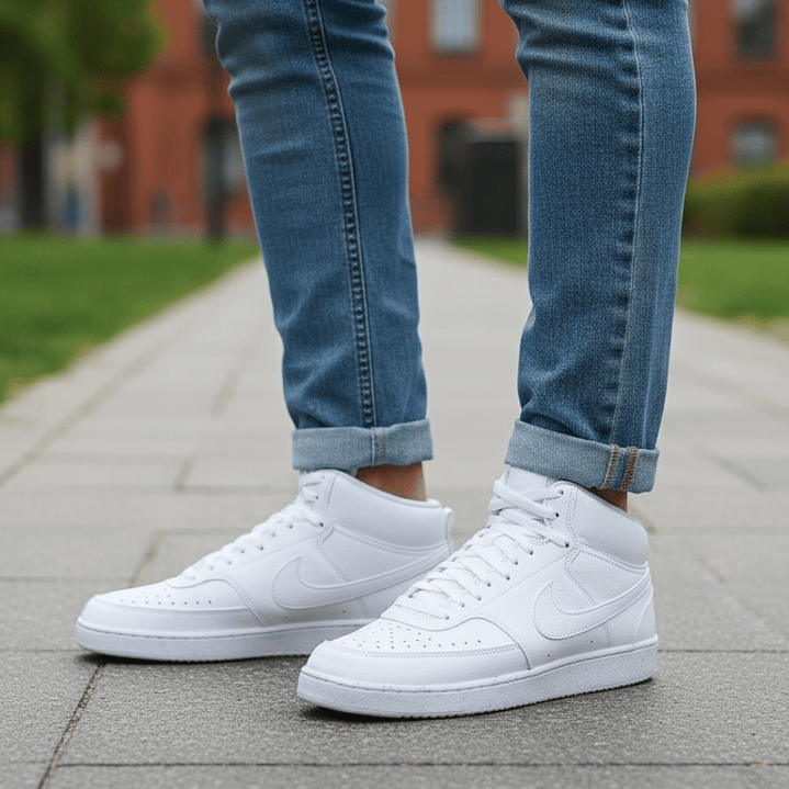 Zapatillas Nike Urbanas DN3577 100 Court Vision MID Original Color Blanco  5