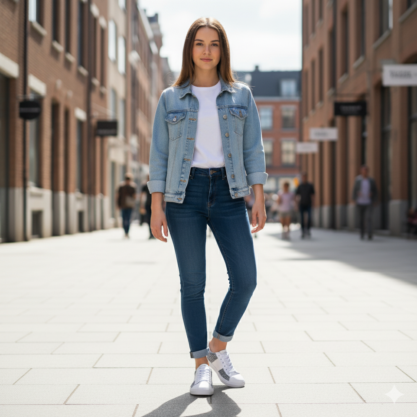 Zapatillas Tommy Hilfiger Lucis Original Color Blanco y Azul Floreado  4