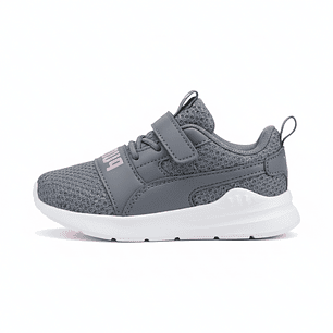 Zapatillas Puma Wired Run Pure AC INF 390849 07 Original Color Gris para Niños Talla 23