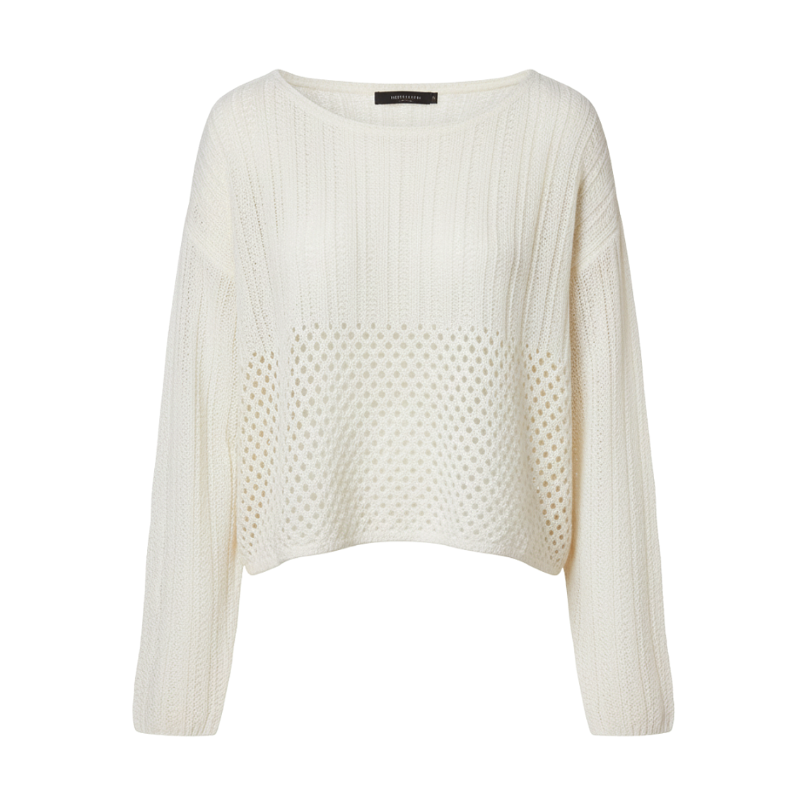 Sueter de punto TRAF Color Blanco  3