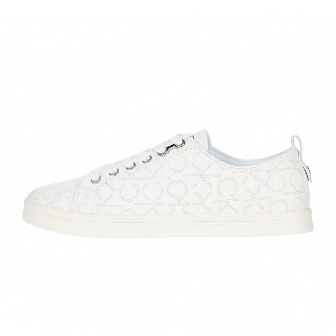 Zapatillas Calvin Klein Michaela Original Color Blanco  1