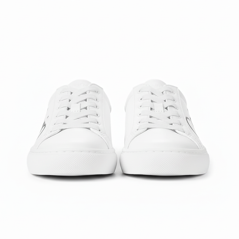 Zapatillas Calvin Klein Modelo Cabre Color Blanco  2