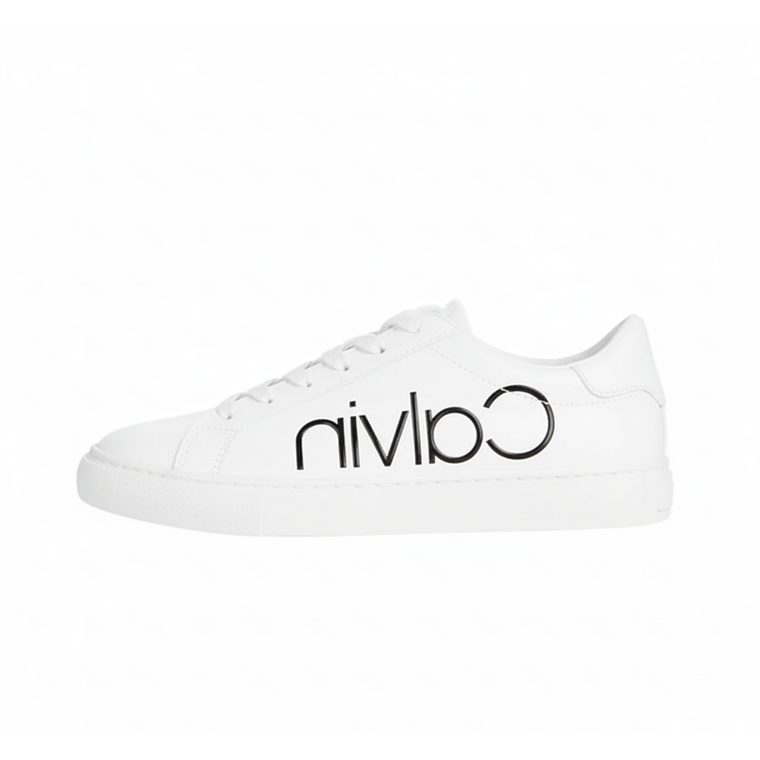 Zapatillas Calvin Klein Modelo Cabre Color Blanco  1