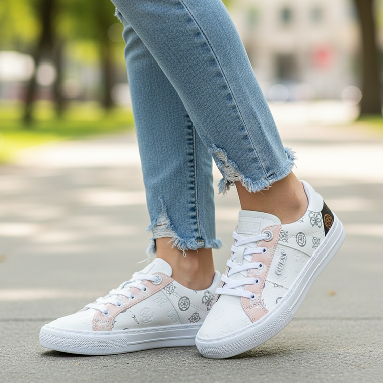 Zapatillas Guess Loven Light Pink  4