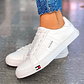Zapatillas Tommy Hilfiger Luster Color Blanco Mujer Talla 41 / 9.5 US - Miniatura 6