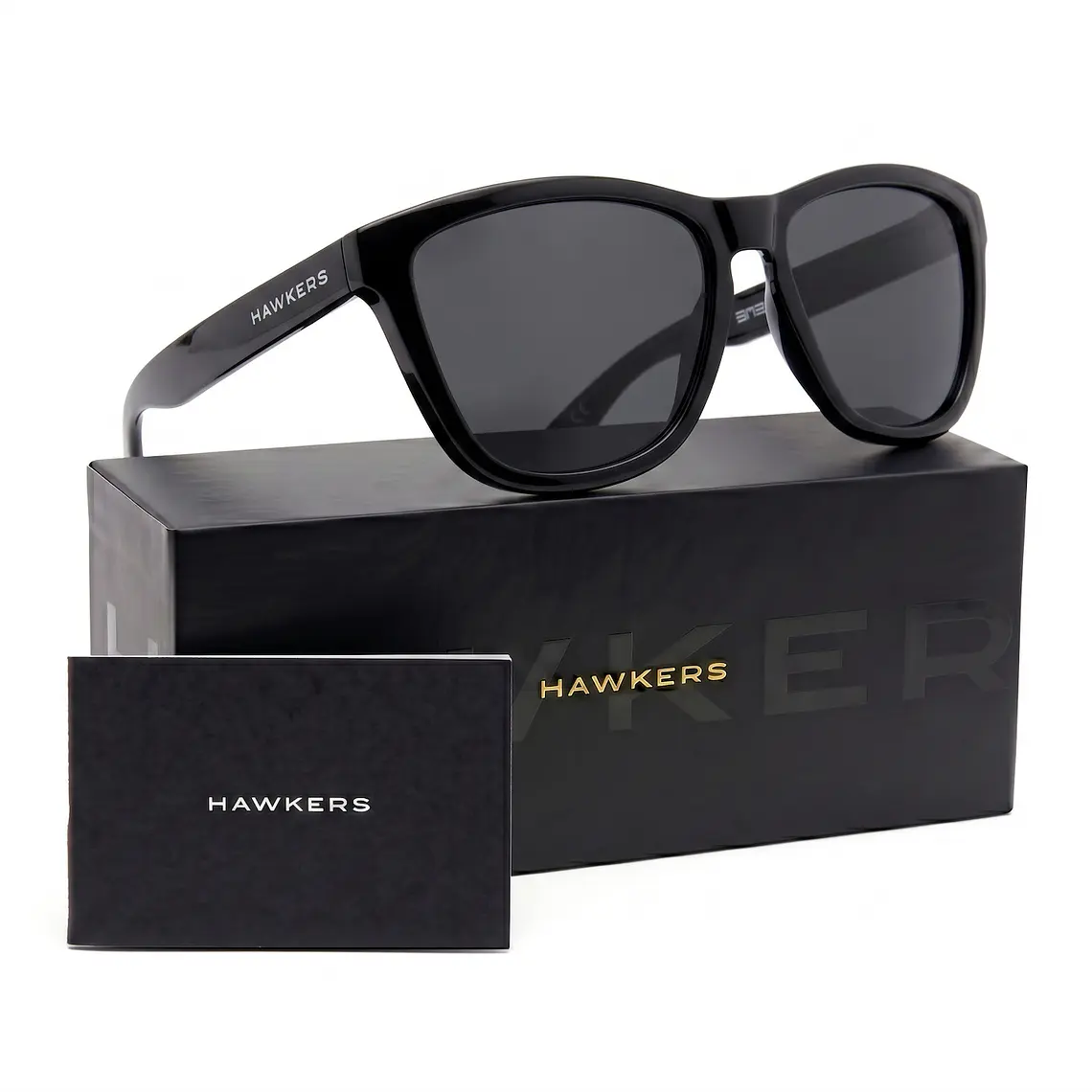 Lentes de Sol Hawkers One OTR23 Negro Brilloso Unisex Talla 54mm 2