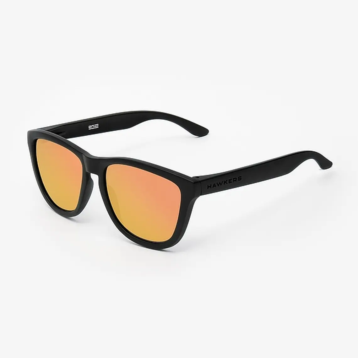Lentes de Sol Hawkers One O18TR31 Negro Mate Naranja Espejado Talla 54mm 4