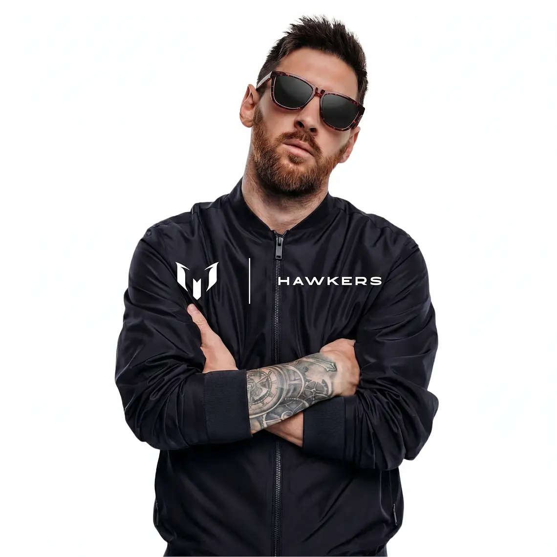 Lentes de Sol Hawkers One OTR32 Negro Marron Carey Unisex Talla 54mm 1