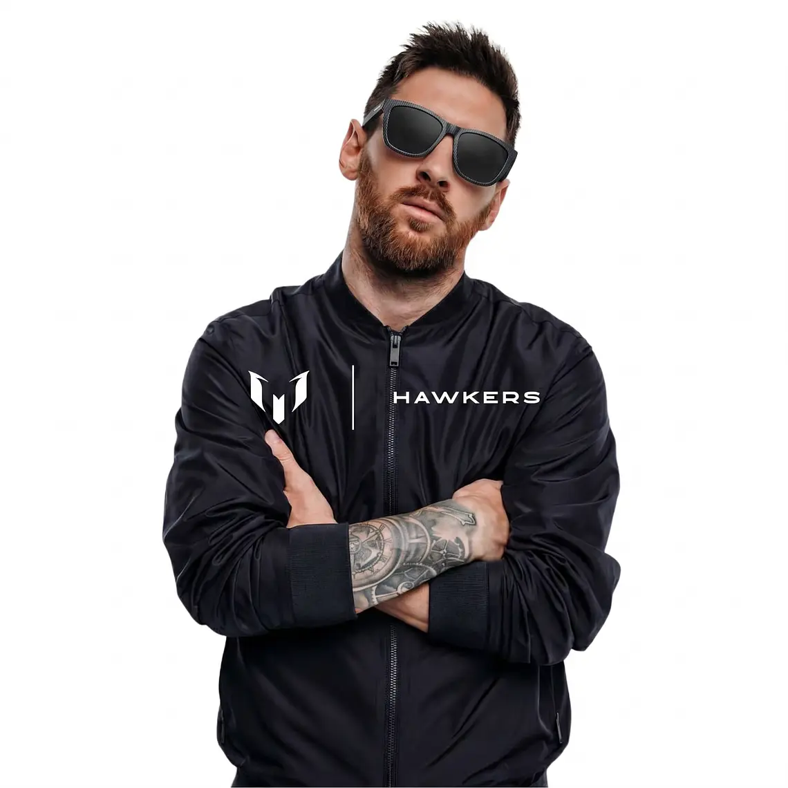 Lentes de Sol Hawkers One CC18TR02 Negro Carbono Mate Unisex Talla 54mm 1