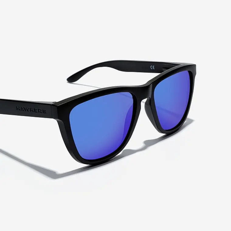Lentes de Sol Hawkers One Raw HONR21BLT0 Negro Azul Espejado Talla 54mm 4
