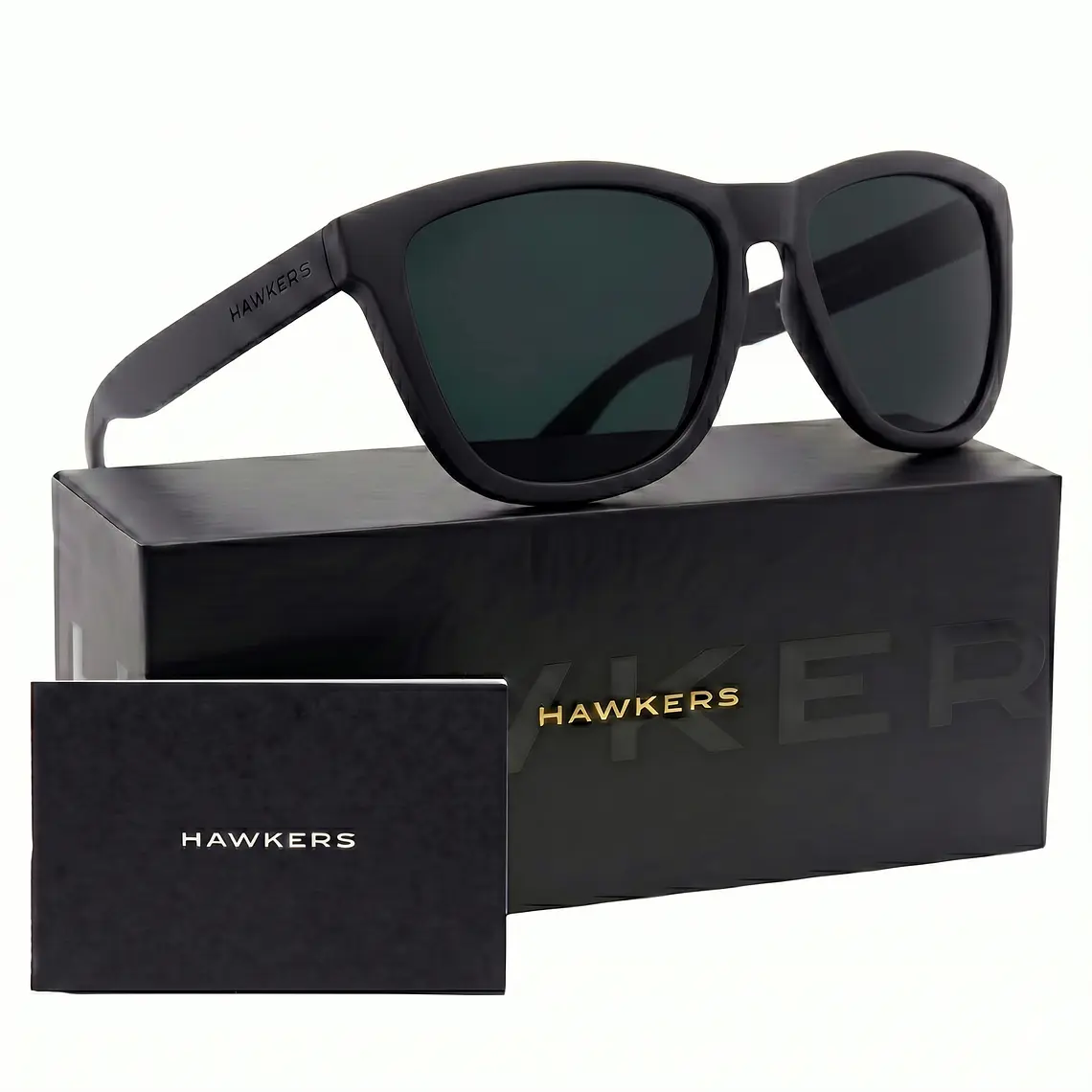 Lentes de Sol Polarizado Hawkers One Colt HOCL22BBTP Negro Gris Oscuro Talla 54mm 1