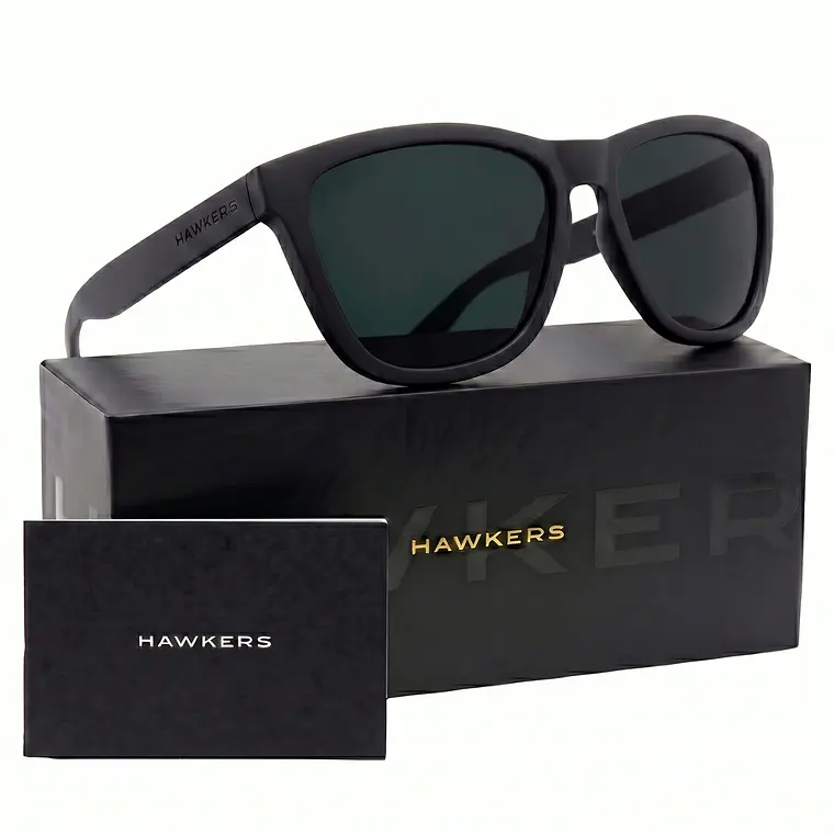 Lentes de Sol Polarizado Hawkers One Colt HOCL22BBTP Negro Gris Oscuro Talla 54mm 1