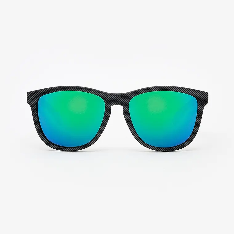 Lentes de Sol Polarizado Hawkers One HOCA22NETP Carbono Verde Espejado Talla 54mm 3