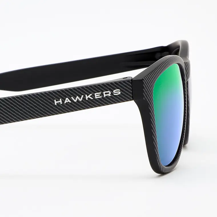 Lentes de Sol Polarizado Hawkers One HOCA22NETP Carbono Verde Espejado Talla 54mm 6