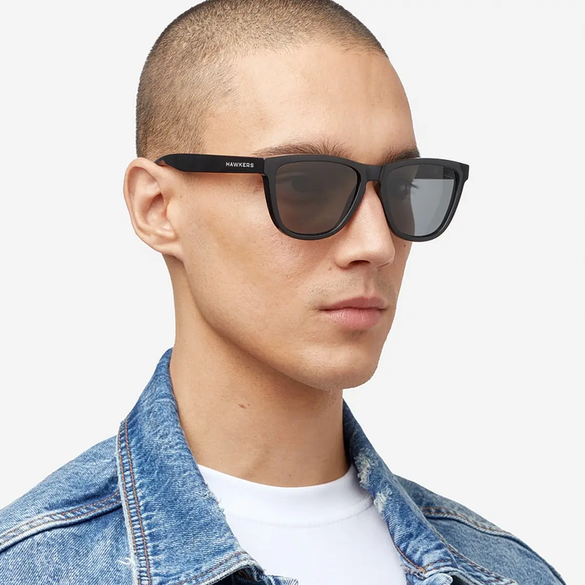 Lentes de Sol Polarizado Hawkers One HONE22BBTP Negro Mate Black Talla 54mm 9