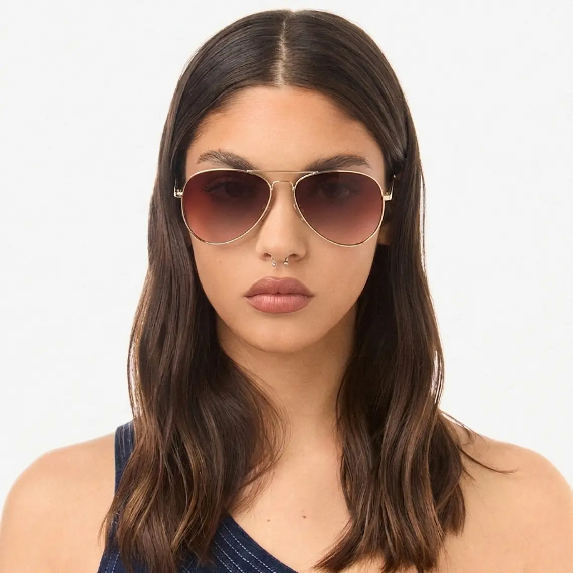 Lentes De Sol Polarizado Hawkers Hawk Gold Brown HHAW22DWMP - Talla 61mm 3
