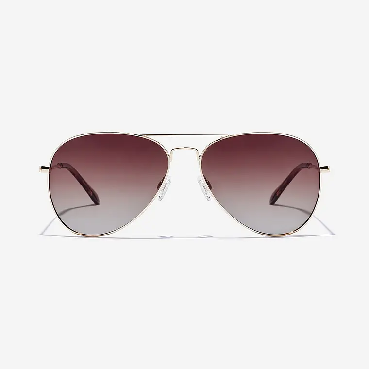 Lentes De Sol Polarizado Hawkers Hawk Gold Brown HHAW22DWMP - Talla 61mm 4