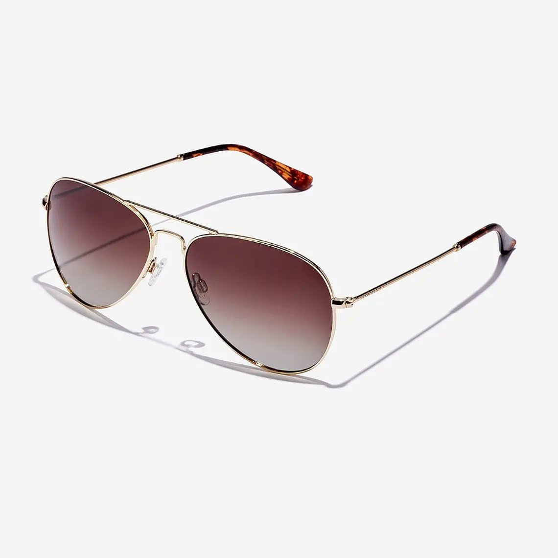 Lentes De Sol Polarizado Hawkers Hawk Gold Brown HHAW22DWMP - Talla 61mm 5