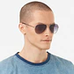 Lentes De Sol Polarizado Hawkers Hawk Silver Grey HHAW22SGMP - Talla 61mm - Miniatura 3