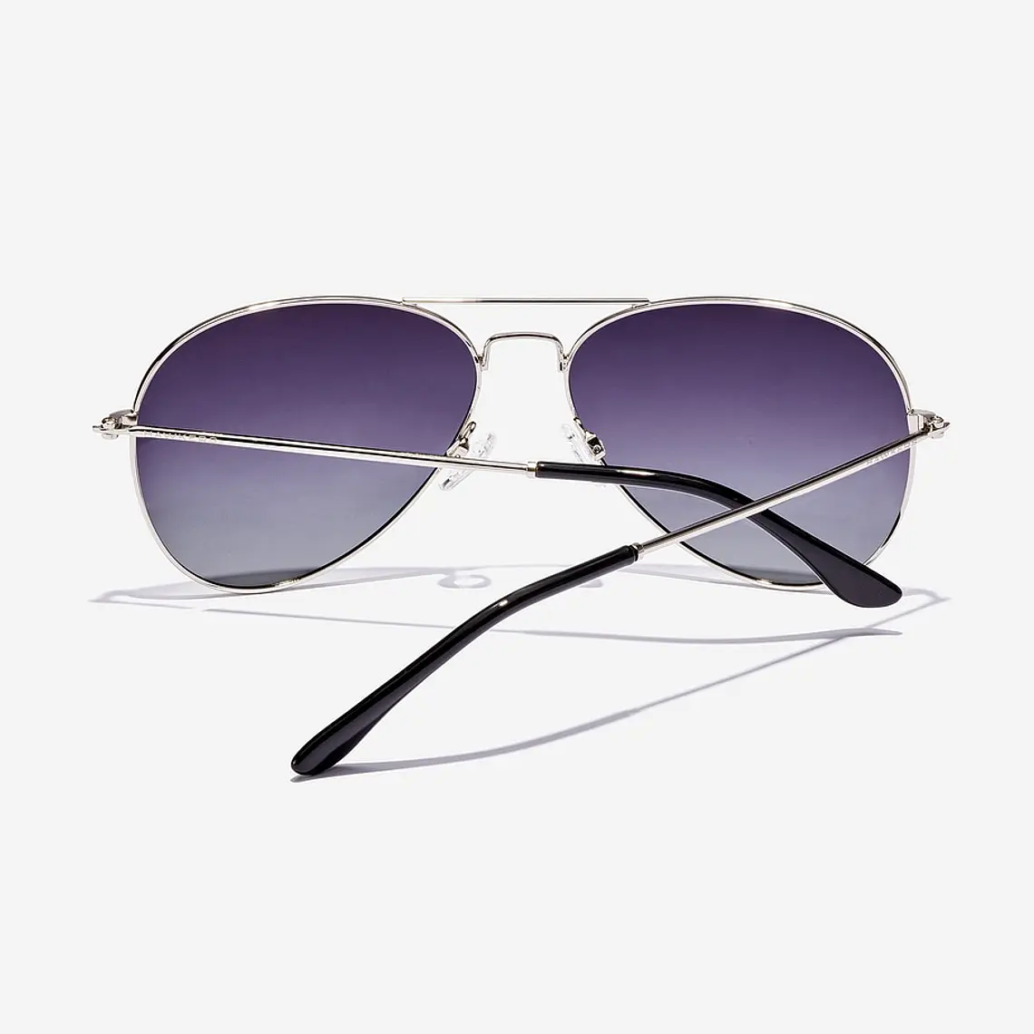 Lentes De Sol Polarizado Hawkers Hawk Silver Grey HHAW22SGMP - Talla 61mm 7