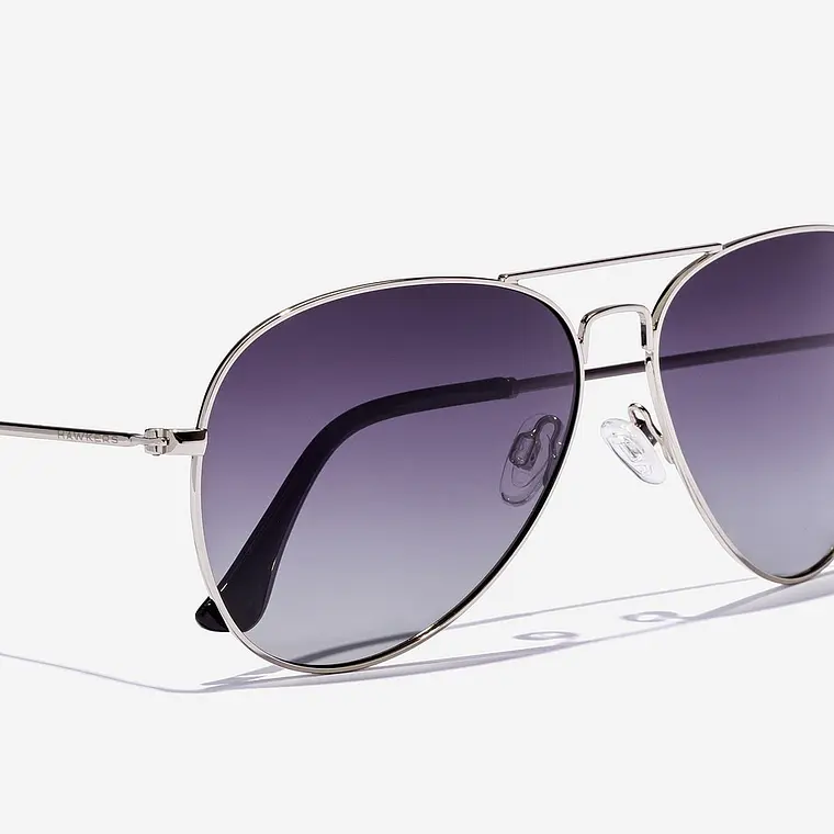 Lentes De Sol Polarizado Hawkers Hawk Silver Grey HHAW22SGMP - Talla 61mm 8
