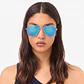Lentes De Sol Polarizado Hawkers Hawk Silver Blue HHAW22SLMP - Talla 61mm - Miniatura 3