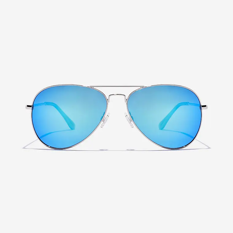 Lentes De Sol Polarizado Hawkers Hawk Silver Blue HHAW22SLMP - Talla 61mm 4