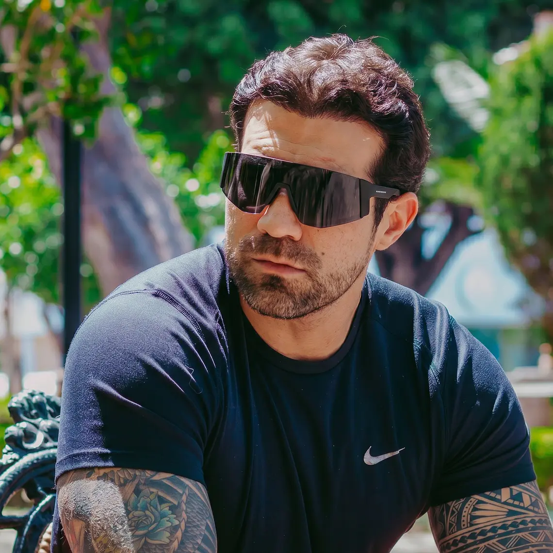 Lentes de Sol Deportivo Polarizado Hawkers Lynx Big Black Smoke Flash HLYB25BST0 - Talla 151mm 2