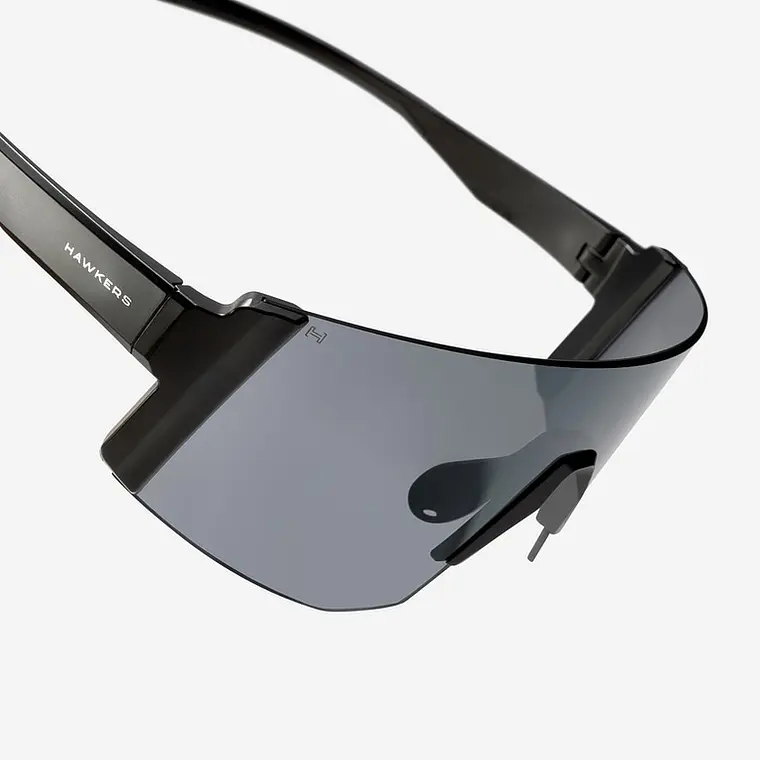 Lentes de Sol Deportivo Polarizado Hawkers Lynx Big Black Smoke Flash HLYB25BST0 - Talla 151mm 5