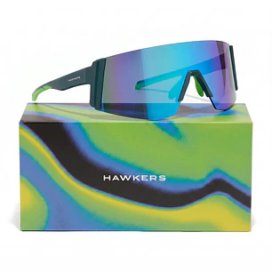 Lentes de Sol Deportivo Hawkers Lynx Big Teal Blue HLYB25ELT0 - Talla 151mm