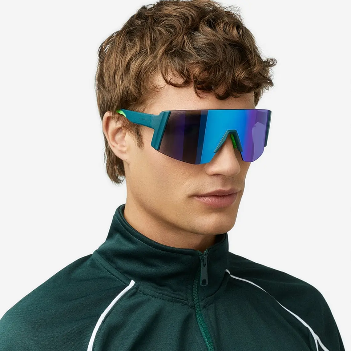 Lentes de Sol Deportivo Hawkers Lynx Big Teal Blue HLYB25ELT0 - Talla 151mm 2