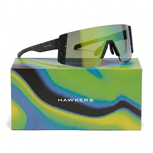 Lentes De Sol Deportivo Hawkers Lynx Small Black Smoke Flash HLYS25BGT0 - Talla 151mm