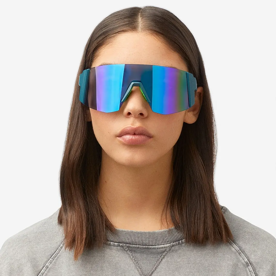 Lentes de Sol Deportivo Hawkers Lynx Big Teal Blue HLYB25ELT0 - Talla 151mm 8