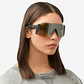 Lentes De Sol Deportivo Hawkers Lynx Small Black Smoke Flash HLYS25BGT0 - Talla 151mm - Miniatura 2
