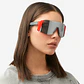 Lentes De Sol Deportivo Hawkers Lynx Small Coral Silver HLYS25RST0 - Talla 152mm - Miniatura 3