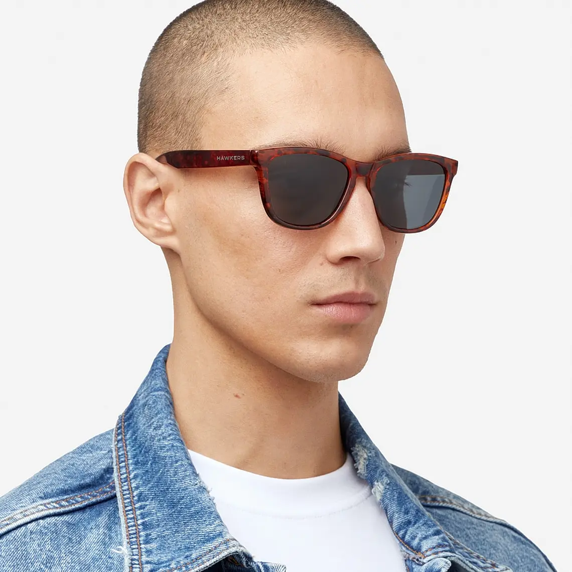 Lentes De Sol Polarizado Hawkers One Carey Dark HONE22CBTP - Talla 54mm 3