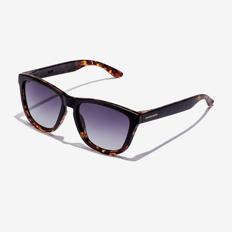 Lentes De Sol Polarizado Hawkers One Colt Black Carey Grey HOCL22BGTP - Talla 53mm 5