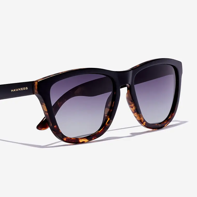Lentes De Sol Polarizado Hawkers One Colt Black Carey Grey HOCL22BGTP - Talla 53mm 7