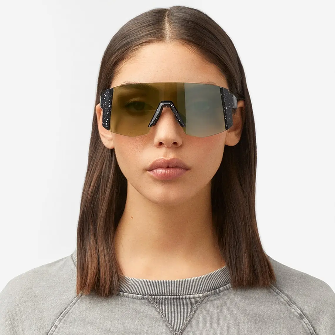 Lentes De Sol Deportivo Hawkers Lynx Small Black Smoke Flash HLYS25BGT0 - Talla 151mm 9