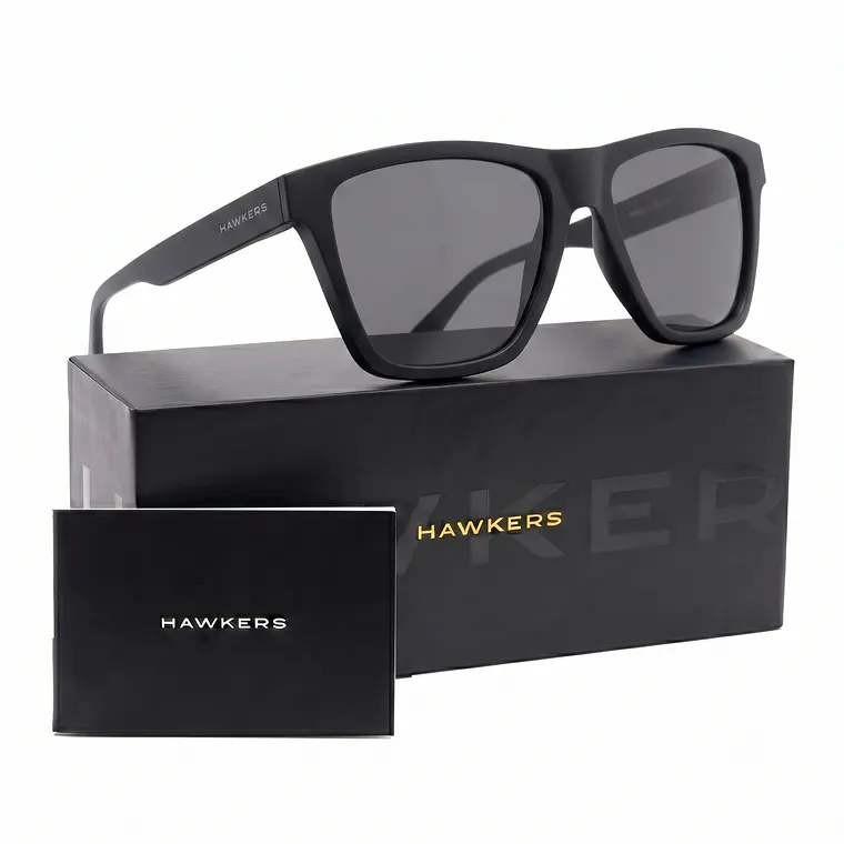 Lentes De Sol Polarizado Hawkers One Ls Raw Black HOLR21BBTP - Talla 54mm 1